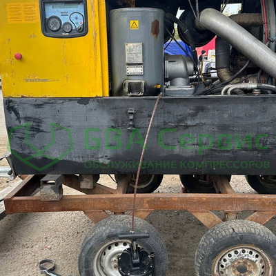 Обслуживание дизельного компрессора Atlas Copco XAHS 236