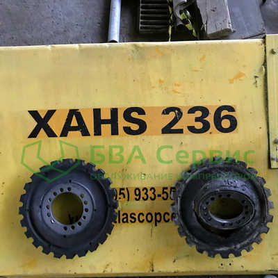 Работа по замене приводной муфты компрессора Atlas Copco XAHS 236